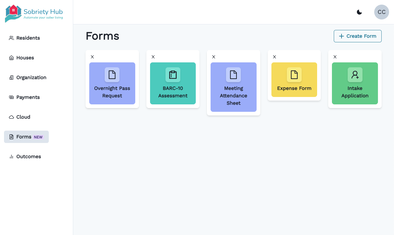 picture of forms