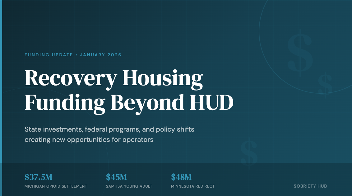 recovery Housing alt opportunities